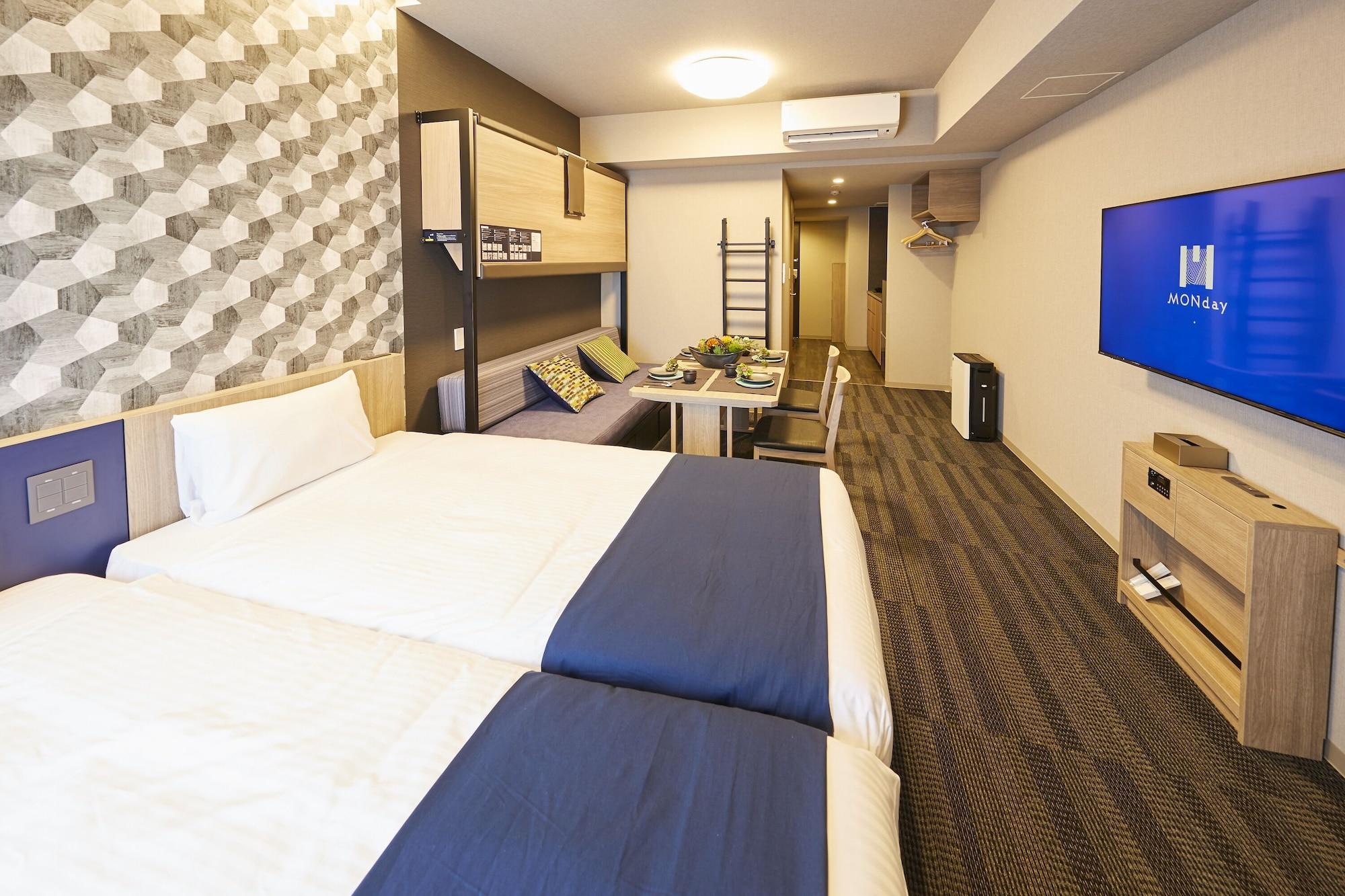 มันเดย์ อพาร์ต อูเอโนะ ชิโนกาจิมาจิ Aparthotel โตเกียว ภายนอก รูปภาพ