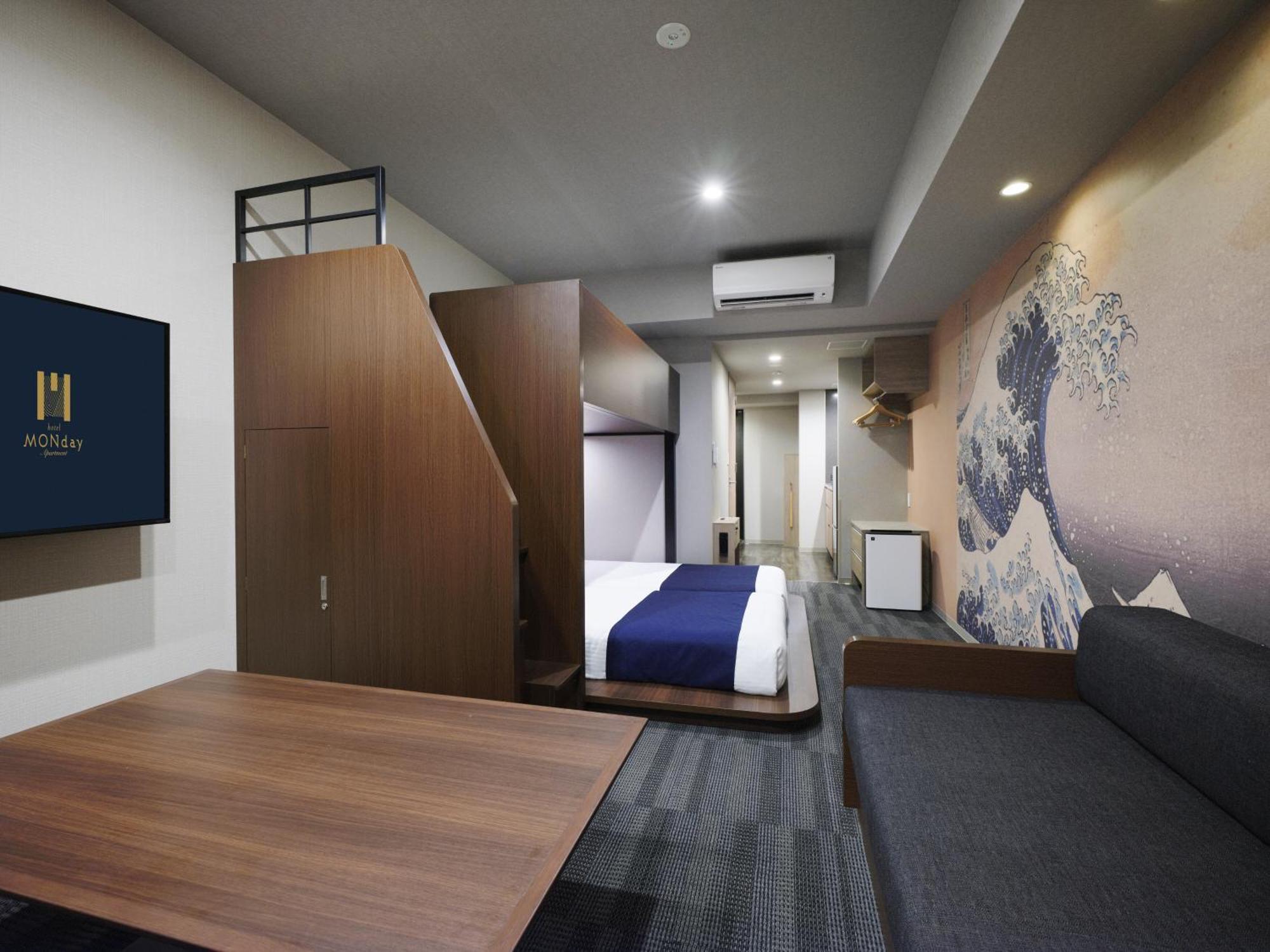 มันเดย์ อพาร์ต อูเอโนะ ชิโนกาจิมาจิ Aparthotel โตเกียว ภายนอก รูปภาพ